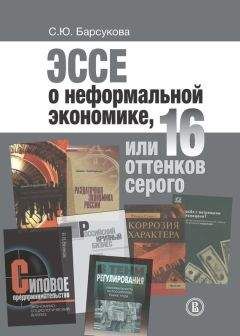 Светлана Барсукова - Эссе о неформальной экономике, или 16 оттенков серого - Читать 📖 Читать онлайн 👀 Читаемые книги читать онлайн бесплатно 🔥 booksread-online.com