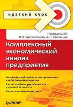 Коллектив авторов - Комплексный экономический анализ предприятия. Краткий курс - Читать 📖 Читать онлайн 👀 Читаемые книги читать онлайн бесплатно 🔥 booksread-online.com