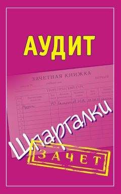 Николай Самсонов - Аудит. Шпаргалки - Читать 📖 Читать онлайн 👀 Читаемые книги читать онлайн бесплатно 🔥 booksread-online.com