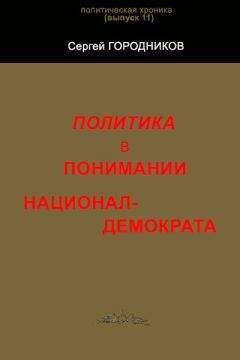 Сергей ГОРОДНИКОВ - ПОЛИТИКА В ПОНИМАНИИ НАЦИОНАЛ-ДЕМОКРАТА - Читать 📖 Читать онлайн 👀 Читаемые книги читать онлайн бесплатно 🔥 booksread-online.com