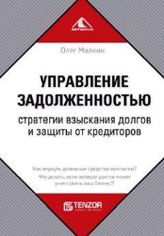 Олег Малкин - Управление задолженностью. Стратегии взыскания долгов и защиты от кредиторов - Читать 📖 Читать онлайн 👀 Читаемые книги читать онлайн бесплатно 🔥 booksread-online.com
