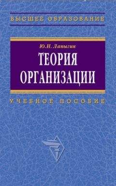 Юрий Лапыгин - Теория организации: учебное пособие - Читать 📖 Читать онлайн 👀 Читаемые книги читать онлайн бесплатно 🔥 booksread-online.com