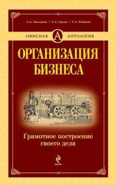 Сергей Рыбаков - Организация бизнеса: грамотное построение своего дела - Читать 📖 Читать онлайн 👀 Читаемые книги читать онлайн бесплатно 🔥 booksread-online.com