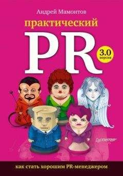 Андрей Мамонтов - Практический PR. Как стать хорошим PR-менеджером. Версия 3.0 - Читать 📖 Читать онлайн 👀 Читаемые книги читать онлайн бесплатно 🔥 booksread-online.com