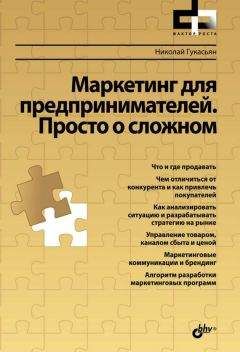 Николай Гукасьян - Маркетинг для предпринимателей. Просто о сложном - Читать 📖 Читать онлайн 👀 Читаемые книги читать онлайн бесплатно 🔥 booksread-online.com