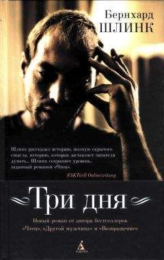 Бернхард Шлинк - Три дня - Читать 📖 Читать онлайн 👀 Читаемые книги читать онлайн бесплатно 🔥 booksread-online.com