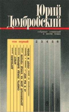 Юрий Домбровский - Собрание сочинений в шести томах. Том первый - Читать | Читать онлайн | Читаемые книги читать онлайн бесплатно | booksread-online.com