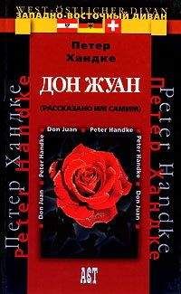 Петер Хандке - Дон Жуан (рассказано им самим) - Читать | Читать онлайн | Читаемые книги читать онлайн бесплатно | booksread-online.com