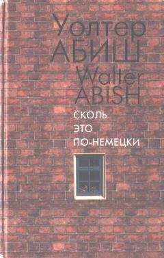 Уолтер Абиш - Сколь это по-немецки - Читать | Читать онлайн | Читаемые книги читать онлайн бесплатно | booksread-online.com