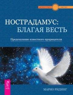 Марио Ридинг - Нострадамус: благая весть. Предсказание известного прорицателя - Читать 📖 Читать онлайн 👀 Читаемые книги читать онлайн бесплатно 🔥 booksread-online.com