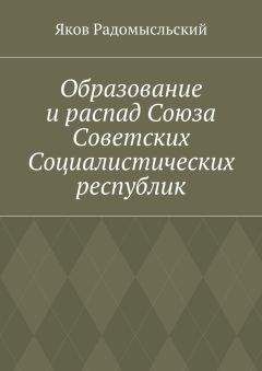 Яков Радомысльский - Образование и распад Союза Советских Социалистических республик - Читать | Читать онлайн | Читаемые книги читать онлайн бесплатно | booksread-online.com