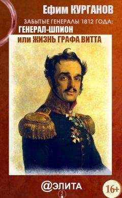 Ефим Курганов - Забытые генералы 1812 года. Книга вторая. Генерал-шпион, или Жизнь графа Витта - Читать 📖 Читать онлайн 👀 Читаемые книги читать онлайн бесплатно 🔥 booksread-online.com