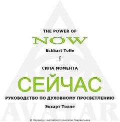 Eckhart Tolle - СИЛА МОМЕНТА СЕЙЧАС - Читать 📖 Читать онлайн 👀 Читаемые книги читать онлайн бесплатно 🔥 booksread-online.com