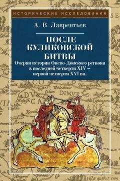 Александр Лаврентьев - После Куликовской битвы. Очерки истории Окско-Донского региона в последней четверти XIV – первой четверти XVI вв. - Читать 📖 Читать онлайн 👀 Читаемые книги читать онлайн бесплатно 🔥 booksread-online.com