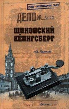Олег Черенин - Шпионский Кёнигсберг. Операции спецслужб Германии, Польши и СССР в Восточной Пруссии. 1924–1942 - Читать | Читать онлайн | Читаемые книги читать онлайн бесплатно | booksread-online.com