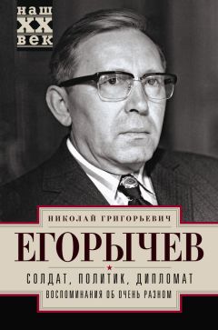 Николай Егорычев - Солдат. Политик. Дипломат. Воспоминания об очень разном - Читать Читать онлайн Читаемые книги читать онлайн бесплатно booksread-online.com