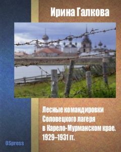 Ирина Галкова - Лесные командировки Соловецкого лагеря в Карело-Мурманском крае. 1929–1931 гг. - Читать 📖 Читать онлайн 👀 Читаемые книги читать онлайн бесплатно 🔥 booksread-online.com