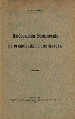 Борис Тураев - Изображения воскресения на египетских памятниках - Читать | Читать онлайн | Читаемые книги читать онлайн бесплатно | booksread-online.com