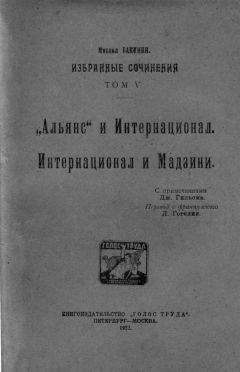 Михаил Бакунин - Избранные сочинения Том V - Читать | Читать онлайн | Читаемые книги читать онлайн бесплатно | booksread-online.com