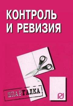 Коллектив авторов - Контроль и ревизия: Шпаргалка - Читать 📖 Читать онлайн 👀 Читаемые книги читать онлайн бесплатно 🔥 booksread-online.com