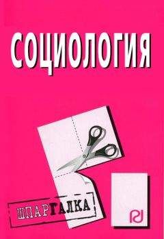 Коллектив авторов - Социология: Шпаргалка - Читать | Читать онлайн | Читаемые книги читать онлайн бесплатно | booksread-online.com