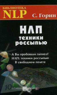 Сергей Горин - НЛП. Техники россыпью - Читать 📖 Читать онлайн 👀 Читаемые книги читать онлайн бесплатно 🔥 booksread-online.com