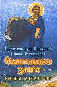 Святитель Лука Крымский (Войно-Ясенецкий) - Евангельское злато. Беседы на Евангелие - Читать 📖 Читать онлайн 👀 Читаемые книги читать онлайн бесплатно 🔥 booksread-online.com