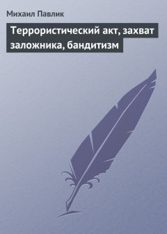 Михаил Павлик - Террористический акт, захват заложника, бандитизм - Читать | Читать онлайн | Читаемые книги читать онлайн бесплатно | booksread-online.com