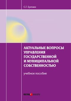 Сергей Еремин - Актуальные вопросы управления государственной и муниципальной собственностью. Учебное пособие - Читать 📖 Читать онлайн 👀 Читаемые книги читать онлайн бесплатно 🔥 booksread-online.com