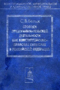 Сергей Белых - Свобода предпринимательской деятельности как конституционно-правовая категория в Российской Федерации - Читать 📖 Читать онлайн 👀 Читаемые книги читать онлайн бесплатно 🔥 booksread-online.com