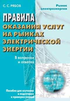 Сергей Рябов - Правила оказания услуг на рынках электрической энергии в вопросах и ответах. Пособие для изучения и подготовки к проверке знаний - Читать 📖 Читать онлайн 👀 Читаемые книги читать онлайн бесплатно 🔥 booksread-online.com