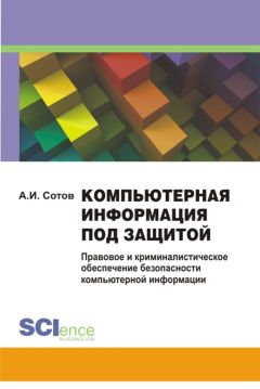 Александр Сотов - Компьютерная информация под защитой. Правовое и криминалистическое обеспечение безопасности компьютерной информации. Монография - Читать 📖 Читать онлайн 👀 Читаемые книги читать онлайн бесплатно 🔥 booksread-online.com