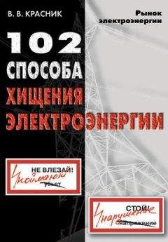 Валентин Красник - 102 способа хищения электроэнергии - Читать | Читать онлайн | Читаемые книги читать онлайн бесплатно | booksread-online.com