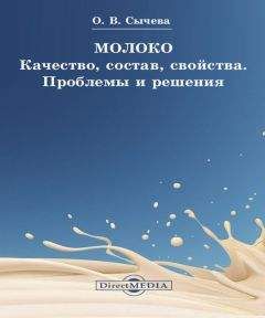 Ольга Сычева - Молоко. Качество, состав, свойства. Проблемы и решения - Читать 📖 Читать онлайн 👀 Читаемые книги читать онлайн бесплатно 🔥 booksread-online.com
