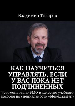 Владимир Токарев - Как научиться управлять, если у вас пока нет подчиненных. Рекомендовано УМО в качестве учебного пособия по специальности «Менеджмент» - Читать | Читать онлайн | Читаемые книги читать онлайн бесплатно | booksread-online.com