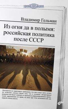 Владимир Гельман - Из огня да в полымя: российская политика после СССР - Читать | Читать онлайн | Читаемые книги читать онлайн бесплатно | booksread-online.com