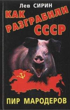 Лев Сирин - Как разграбили СССР. Пир мародеров - Читать 📖 Читать онлайн 👀 Читаемые книги читать онлайн бесплатно 🔥 booksread-online.com