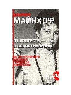Ульрика Майнхоф - От протеста к сопротивлению Из литературного наследия городской партизанки - Читать 📖 Читать онлайн 👀 Читаемые книги читать онлайн бесплатно 🔥 booksread-online.com