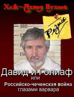 Хож-Ахмед Нухаев - Давид и Голиаф, или Российско-чеченская война глазами варвара - Читать | Читать онлайн | Читаемые книги читать онлайн бесплатно | booksread-online.com