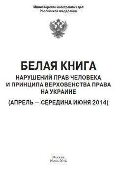 МИД РФ - «Белая книга» нарушений прав человека и принципа верховенства права на Украине - 2 - Читать | Читать онлайн | Читаемые книги читать онлайн бесплатно | booksread-online.com