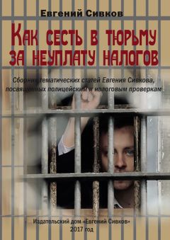 Евгений Сивков - Как сесть в тюрьму за неуплату налогов - Читать 📖 Читать онлайн 👀 Читаемые книги читать онлайн бесплатно 🔥 booksread-online.com