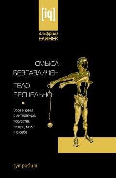 Эльфрида Елинек - Смысл безразличен. Тело бесцельно. Эссе и речи о литературе, искусстве, театре, моде и о себе - Читать 📖 Читать онлайн 👀 Читаемые книги читать онлайн бесплатно 🔥 booksread-online.com
