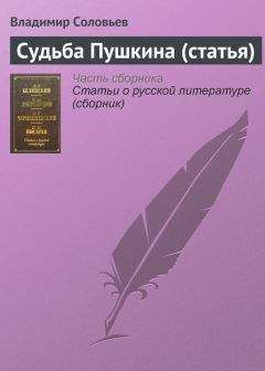 Владимир Соловьев - Судьба Пушкина (статья) - Читать 📖 Читать онлайн 👀 Читаемые книги читать онлайн бесплатно 🔥 booksread-online.com