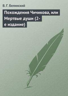 Виссарион Белинский - Похождения Чичикова, или Мертвые души (2-е издание) - Читать 📖 Читать онлайн 👀 Читаемые книги читать онлайн бесплатно 🔥 booksread-online.com