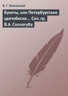 Виссарион Белинский - Букеты, или Петербургское цветобесие… Соч. гр. В.А. Соллогуба - Читать 📖 Читать онлайн 👀 Читаемые книги читать онлайн бесплатно 🔥 booksread-online.com
