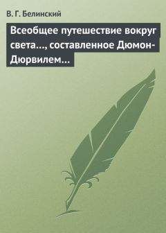 Виссарион Белинский - Всеобщее путешествие вокруг света…, составленное Дюмон-Дюрвилем… - Читать 📖 Читать онлайн 👀 Читаемые книги читать онлайн бесплатно 🔥 booksread-online.com