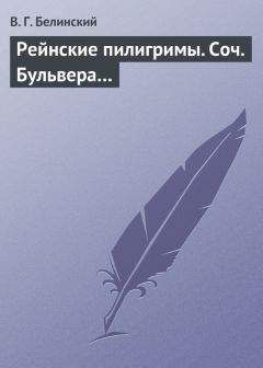 Виссарион Белинский - Рейнские пилигримы. Соч. Бульвера… - Читать 📖 Читать онлайн 👀 Читаемые книги читать онлайн бесплатно 🔥 booksread-online.com