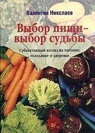 Валентин Николаев - Выбор пищи – выбор судьбы - Читать | Читать онлайн | Читаемые книги читать онлайн бесплатно | booksread-online.com