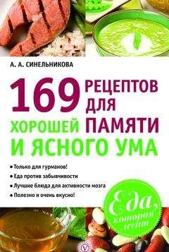 А. Синельникова - 169 рецептов для хорошей памяти и ясного ума - Читать 📖 Читать онлайн 👀 Читаемые книги читать онлайн бесплатно 🔥 booksread-online.com
