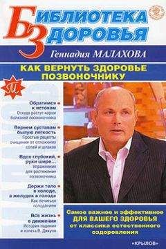 Геннадий Малахов - Как вернуть здоровье позвоночнику - Читать 📖 Читать онлайн 👀 Читаемые книги читать онлайн бесплатно 🔥 booksread-online.com